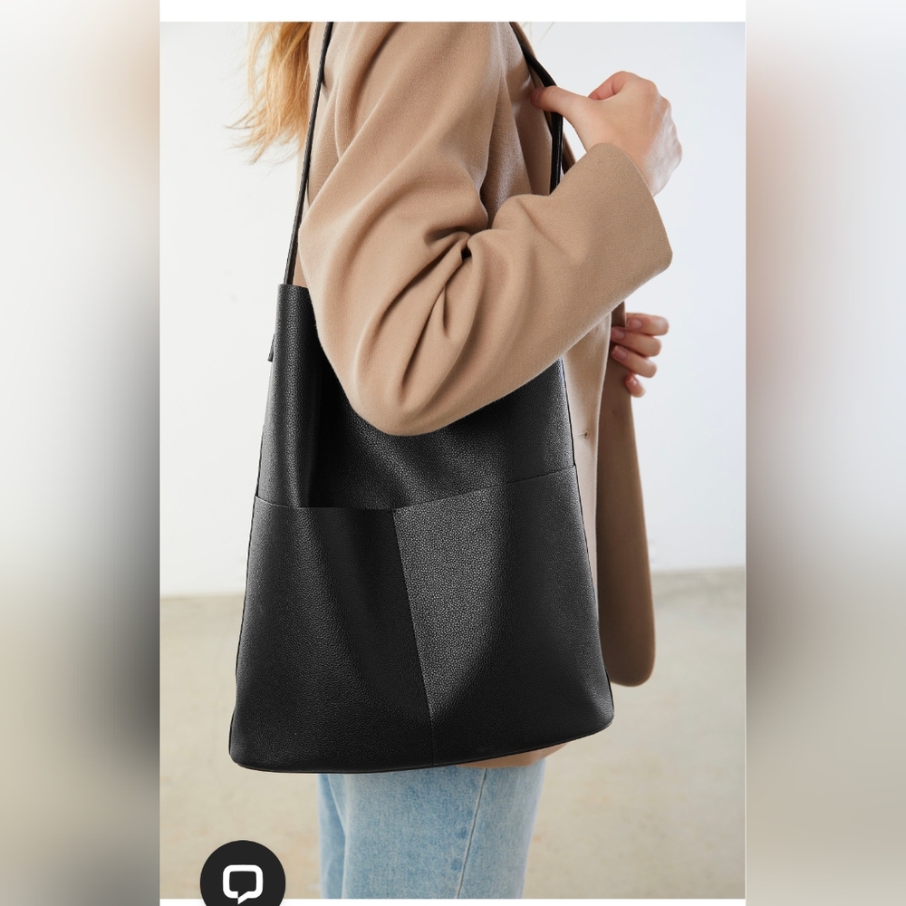 OAK + FORT Vegan leather tote bag